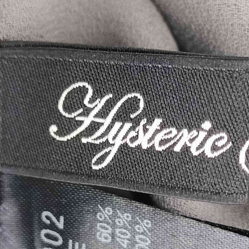 ヒステリックグラマー HYSTERIC GLAMOUR 膝丈 ヒスベア クマ 熊 フリルワンピース レディース FREE
