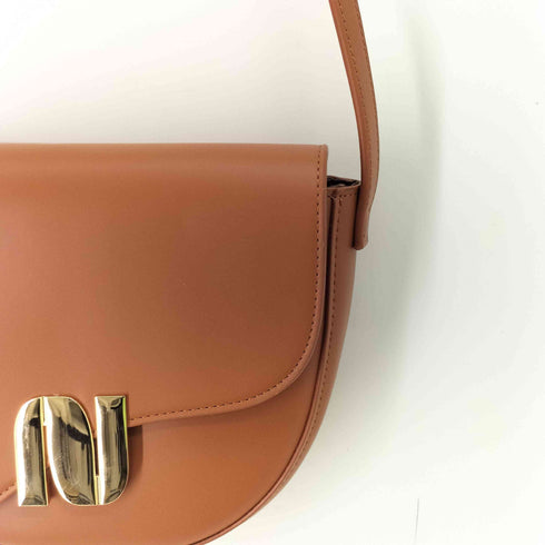 ナチュラルクチュール natural couture 22AW オリジナル 金具ハーフ ムーン バッグ レディース