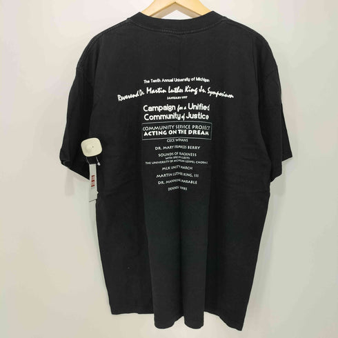 ギルダン GILDAN USA製 HEAVY WEIGHT 刺繍タグ 初期 両面プリントTシャツ メンズ XL
