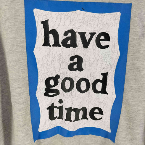 ハブアグッドタイム HAVE A GOOD TIME BLUEFRAME CREWNECK メンズ JPN:L