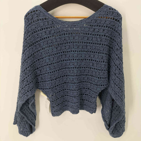 ザラ ZARA スリーブニットトップ レディース import:M