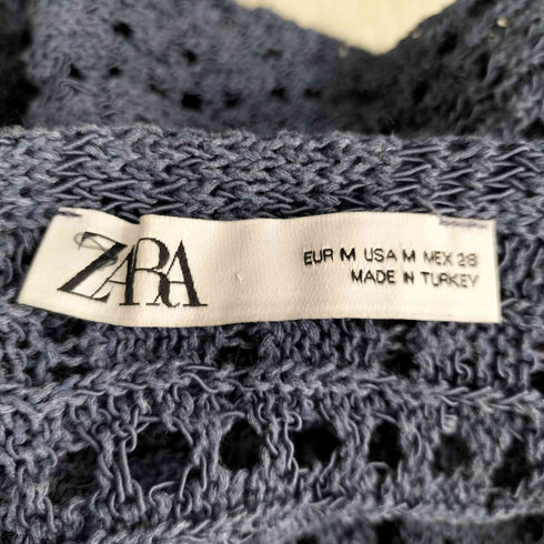 ザラ ZARA スリーブニットトップ レディース import:M