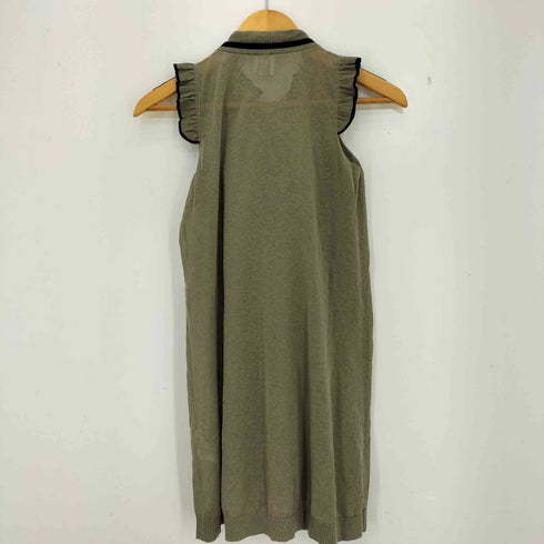 レッドヴァレンティノ RED VALENTINO RED コットンナイロン レース シアー フリルワンピース レディース import:S