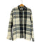 ザラ ZARA RELAXED FIT メッシュ チェックシャツ メンズ import:L