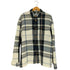 ザラ ZARA RELAXED FIT メッシュ チェックシャツ メンズ import:L