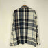 ザラ ZARA RELAXED FIT メッシュ チェックシャツ メンズ import:L