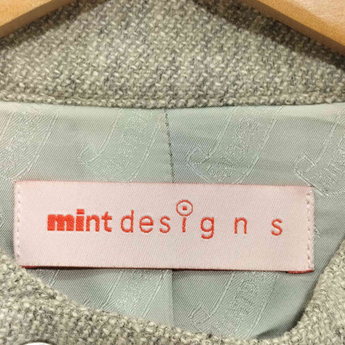 ミントデザインズ mintdesigns DOUBLE ZIP COAT ダブルジップコート レディース