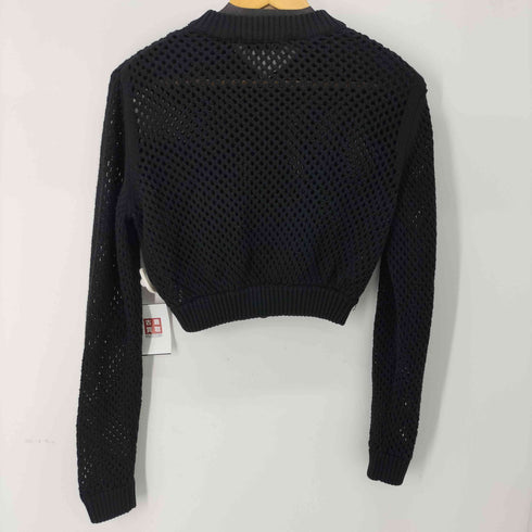 ザラ ZARA クロップド ジップアップニット レディース import:M