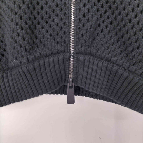 ザラ ZARA クロップド ジップアップニット レディース import:M