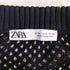 ザラ ZARA クロップド ジップアップニット レディース import:M