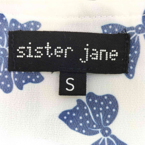 シスタージェーン SISTER JANE Cassius ミディドレス スクエアネック リボン柄 ワンピース レディース JPN:S