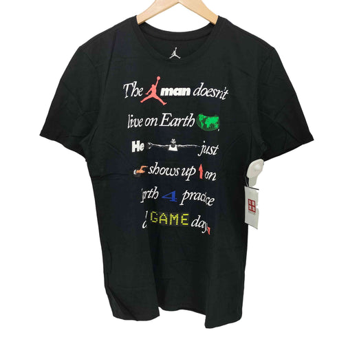 ジョーダンブランド JORDAN BRAND フロントプリント クルーネックTシャツ メンズ L
