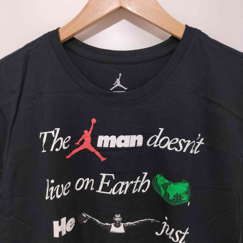 ジョーダンブランド JORDAN BRAND フロントプリント クルーネックTシャツ メンズ L