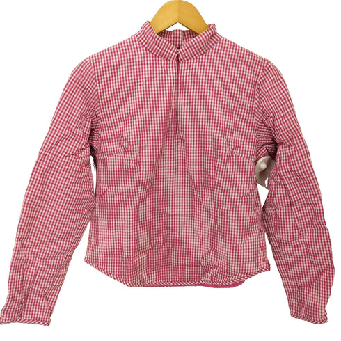ポールスミスジーンズ Paul Smith JEANS ギンガムチェック スタンドネック パテッド プルオーバー レディース EUR:40