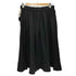 ブラックコムデギャルソン BLACK COMME des GARCONS AD2008 ウール ギャザー ミディアム スカート レディース JPN:S