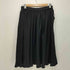 ブラックコムデギャルソン BLACK COMME des GARCONS AD2008 ウール ギャザー ミディアム スカート レディース JPN:S