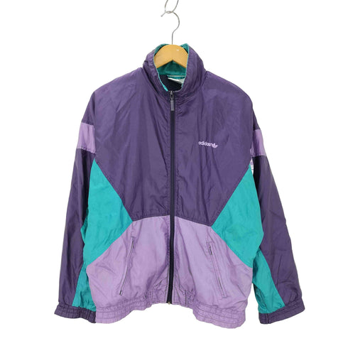 アディダスオリジナルス adidas Originals 80-90S 銀タグ ナイロン トラックジャケット メンズ JPN:L