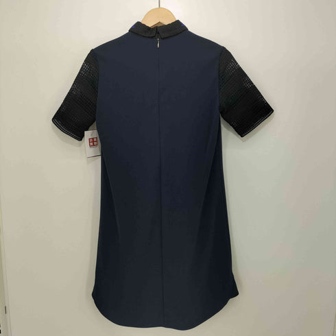 SOMARTA メッシュ切替 ミディアム シャツワンピース レディース JPN:2