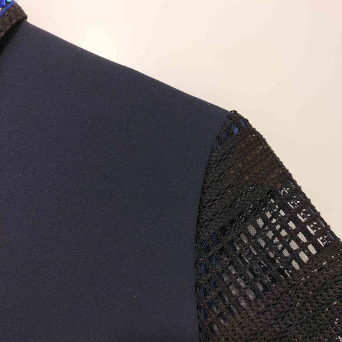 SOMARTA メッシュ切替 ミディアム シャツワンピース レディース JPN:2