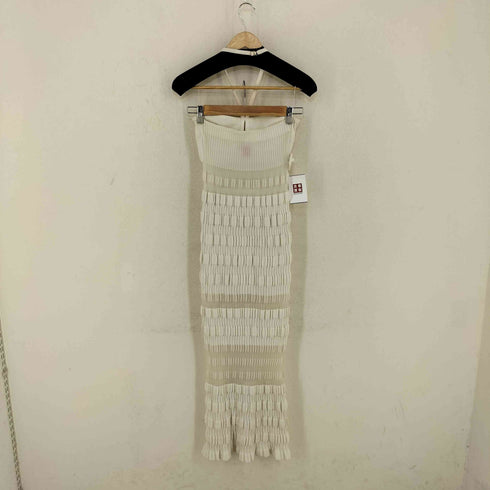 FETICO EMI FUNAYAMA SHEER STRIPE KNIT CAMI DRESS レディース