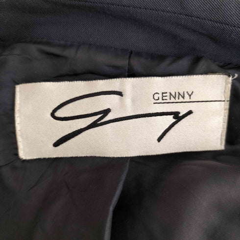 GENNY フランス製 ダブル テーラードジャケット レディース 40