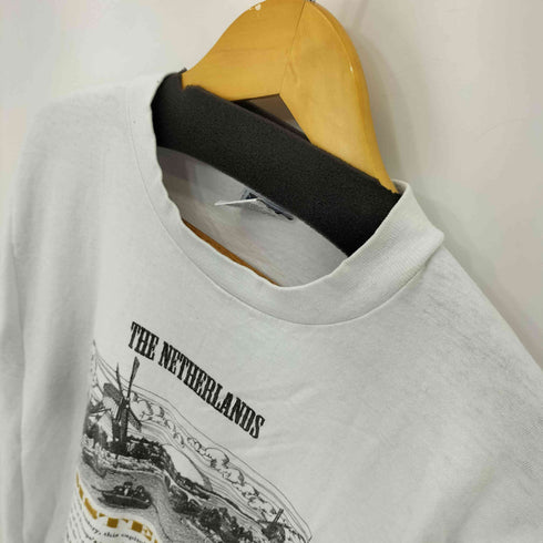 ギルダン GILDAN MADE IN USA 刺繍タグ THE NETHERLANDS AMSTERDAM PRINT TEE メンズ JPN:L