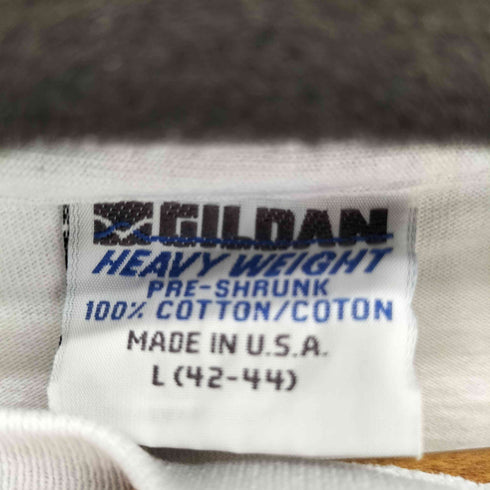 ギルダン GILDAN MADE IN USA 刺繍タグ THE NETHERLANDS AMSTERDAM PRINT TEE メンズ JPN:L