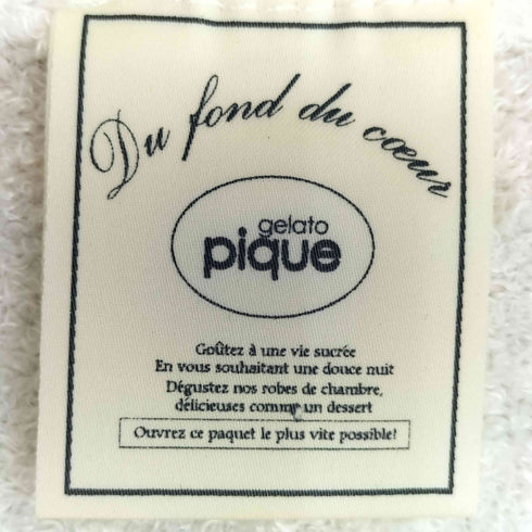 ジェラートピケ gelato pique スムーズィー フリルドレス レディース FREE