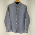 フォーワンセブンバイエディフィス 417 by EDIFICE EXTRA FRENCH LINEN リネン100 L/Sシャツ メンズ JPN:L