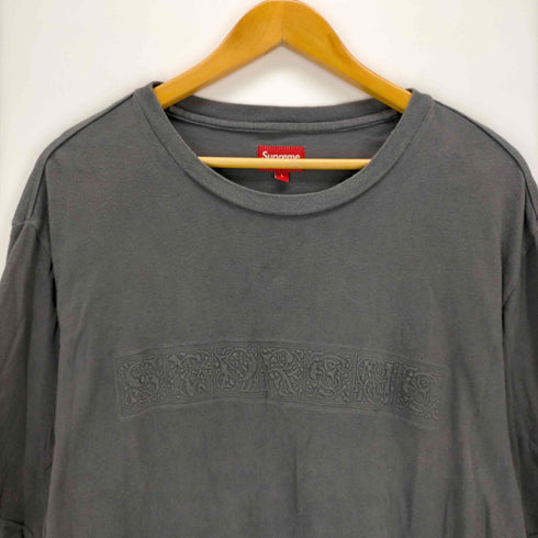 シュプリーム Supreme Embossed Vines S/S Top Tシャツ メンズ import:L