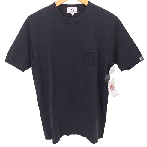 グッドイナフ GOODENOUGH 復刻 GE フェルト 立体 ロゴ クルーネック S/S Tシャツ メンズ JPN:M