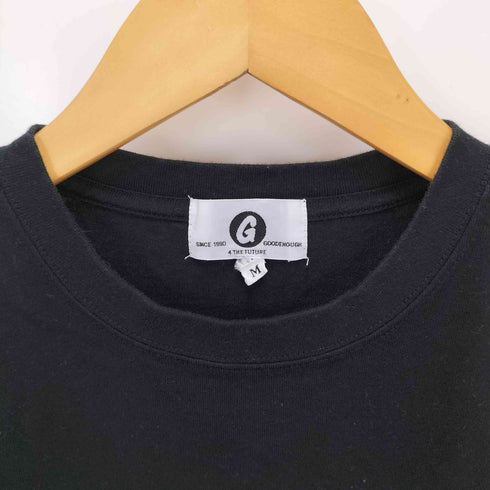 グッドイナフ GOODENOUGH 復刻 GE フェルト 立体 ロゴ クルーネック S/S Tシャツ メンズ JPN:M