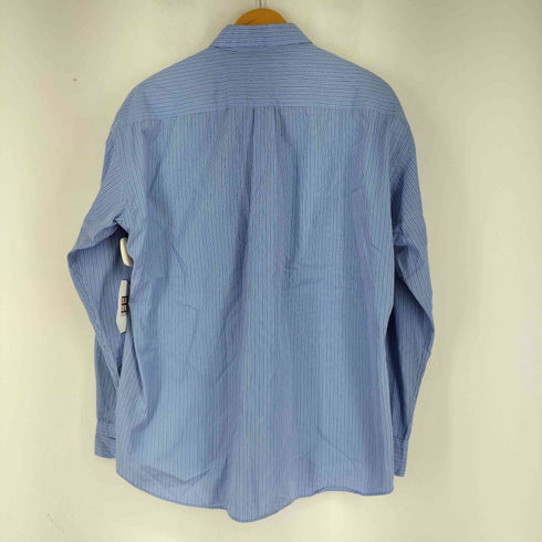 ナノユニバース NANO universe L/S ストライプシャツ メンズ JPN:L