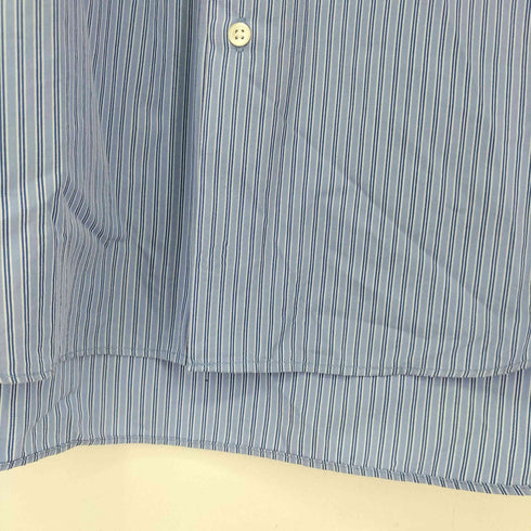 ナノユニバース NANO universe L/S ストライプシャツ メンズ JPN:L