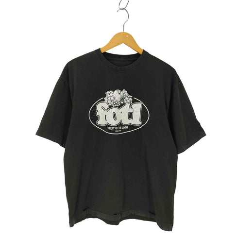 フルーツオブザルーム FRUIT OF THE LOOM FOTL ロゴプリント Tシャツ メンズ JPN:L