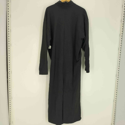 ザラ ZARA Knotted ノット モックネック スウェット ワンピース レディース import:L