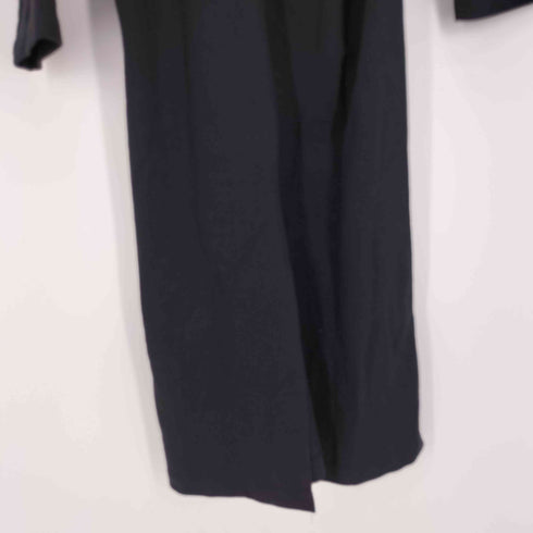 ザラ ZARA Knotted ノット モックネック スウェット ワンピース レディース import:L