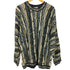 クージー COOGI 90S オーストラリア製 Multi Color 3D KNIT マルチカラー 3D ニット メンズ import:L