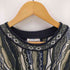 クージー COOGI 90S オーストラリア製 Multi Color 3D KNIT マルチカラー 3D ニット メンズ import:L