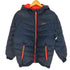 アディダス adidas NEO LABEL ロゴ プリント フーデッド ダウン ジャケット メンズ import:M
