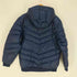 アディダス adidas NEO LABEL ロゴ プリント フーデッド ダウン ジャケット メンズ import:M