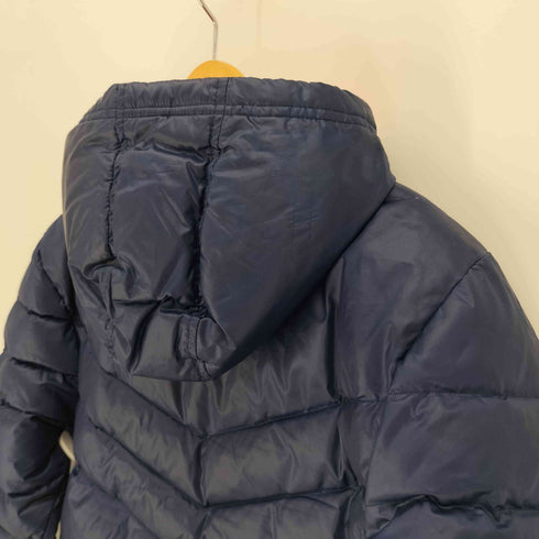 アディダス adidas NEO LABEL ロゴ プリント フーデッド ダウン ジャケット メンズ import:M