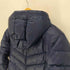 アディダス adidas NEO LABEL ロゴ プリント フーデッド ダウン ジャケット メンズ import:M