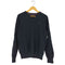 トミーヒルフィガー TOMMY HILFIGER ロゴ刺繍 コットン Vネックニット メンズ import:M