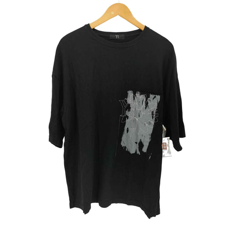 ワイズ Ys フラワープリント ポケット S/S Tシャツ メンズ JPN:4