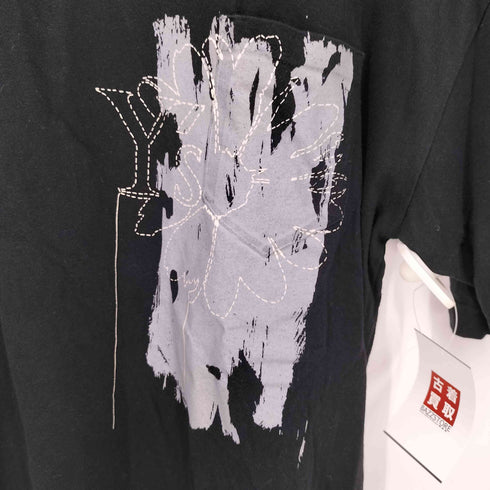 ワイズ Ys フラワープリント ポケット S/S Tシャツ メンズ JPN:4