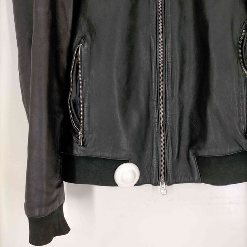 オールセインツ ALLSAINTS シープスキンレザージャケット メンズ import:S