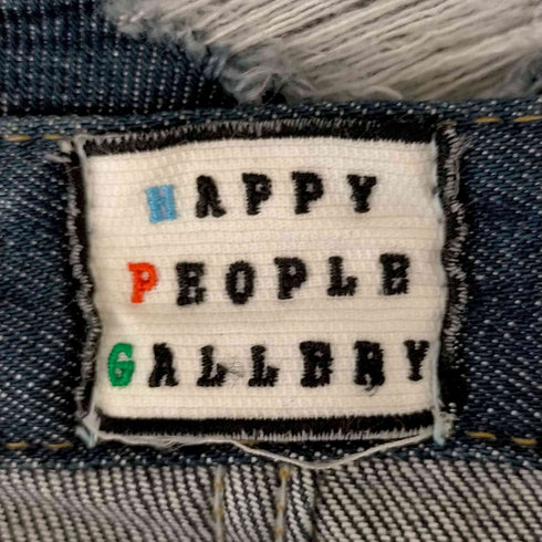 happy people gallery クラッシュ加工デニムパンツ メンズ 34
