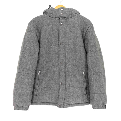 シップスジェネラルサプライ SHIPS GENERAL SUPPLY WINDSTOPPER ヘリンボーン ウール中綿ジャケット レディース L