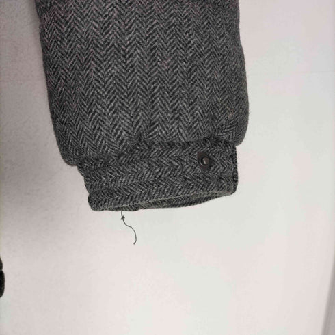 シップスジェネラルサプライ SHIPS GENERAL SUPPLY WINDSTOPPER ヘリンボーン ウール中綿ジャケット レディース L